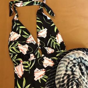Cupshe Tropical Print One Piece